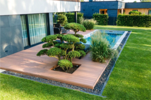 Alpinariumas terasoje